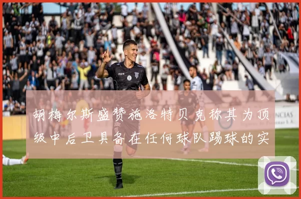 胡梅尔斯盛赞施洛特贝克称其为顶级中后卫具备在任何球队踢球的实力